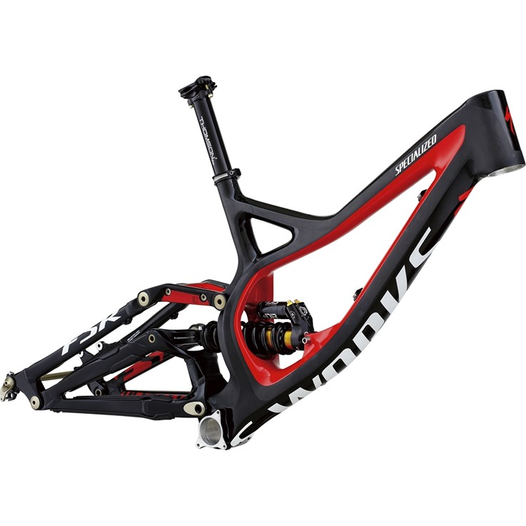 [73E7-0203] CUADRO SPZ DEMO 8 SW FSR CARBON FRM BLACK/CARB/RED (M)