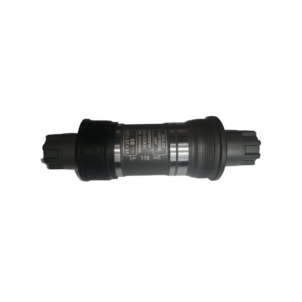 [EJEES300118] EJE SHIMANO (BSA) 68MM OCTALINK NO INCLUYE TORNILLOS EMPAQUE INDIVIDUAL. BB-ES300 118MM