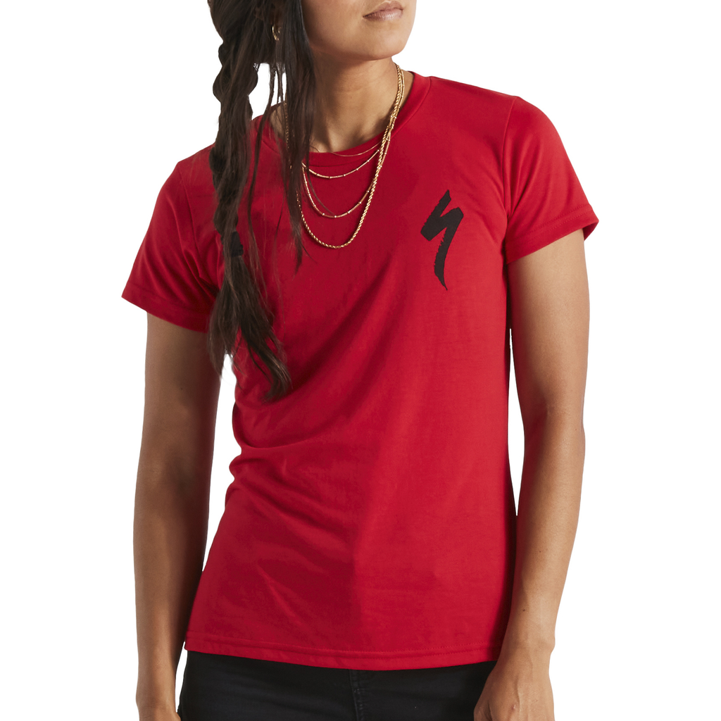 [64622-0344] FRANELA SPZ S-LOGO TEE SS WMN FLORED (L)