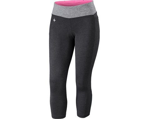 [64216-2202] LICRA SPZ SHASTA CYCLING KINCKERS WMN BLACKHTHR