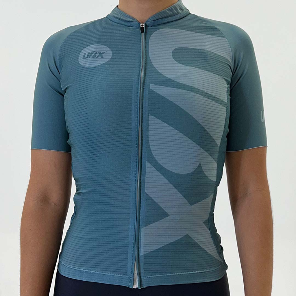 [MDUBX2024.2-M] MAILLOT UBX CYCLING MANGA CORTA 2024 VERDE