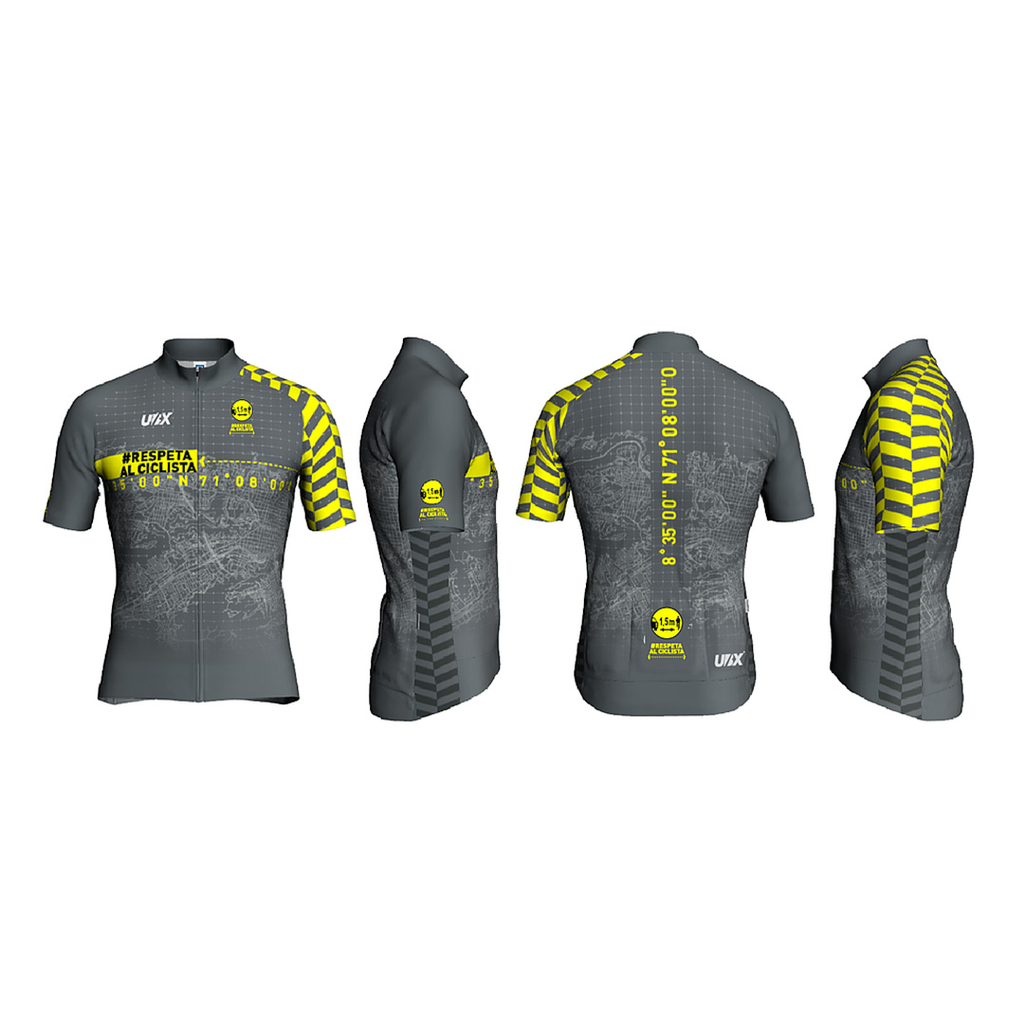 [UBXCJ202012] MAILLOT UBX CYCLING RESPETA AL CICLISTA 2020 (CABALLERO)