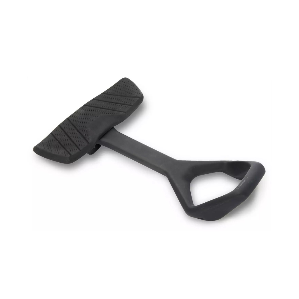[21017-2010D] MANUBRIO SPZ TT/TRI VIAS AERO CLIP ON BLACK DRY