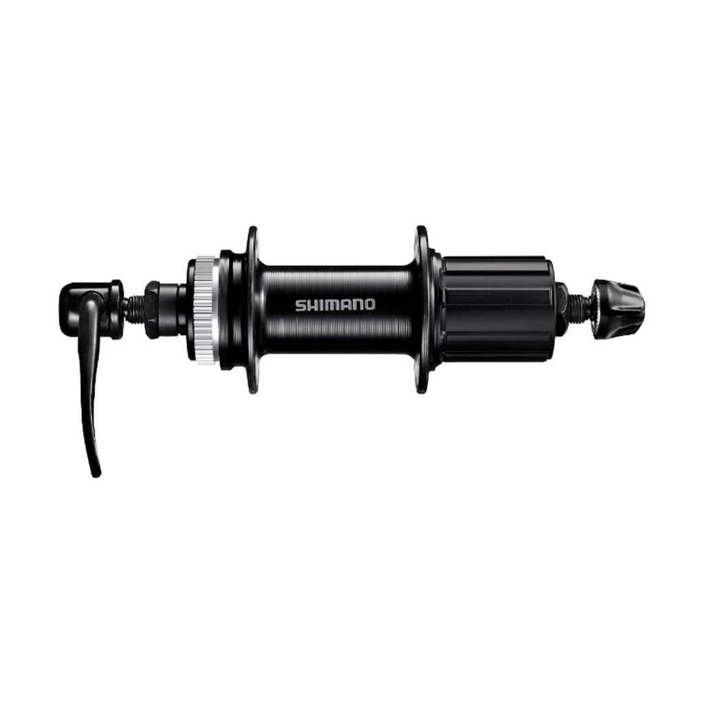 [FH-TX505] MANZANA SHIMANO TOURNEY TX TRASERA DISC 8/9/10V FH-TX505 BLACK/SILVER