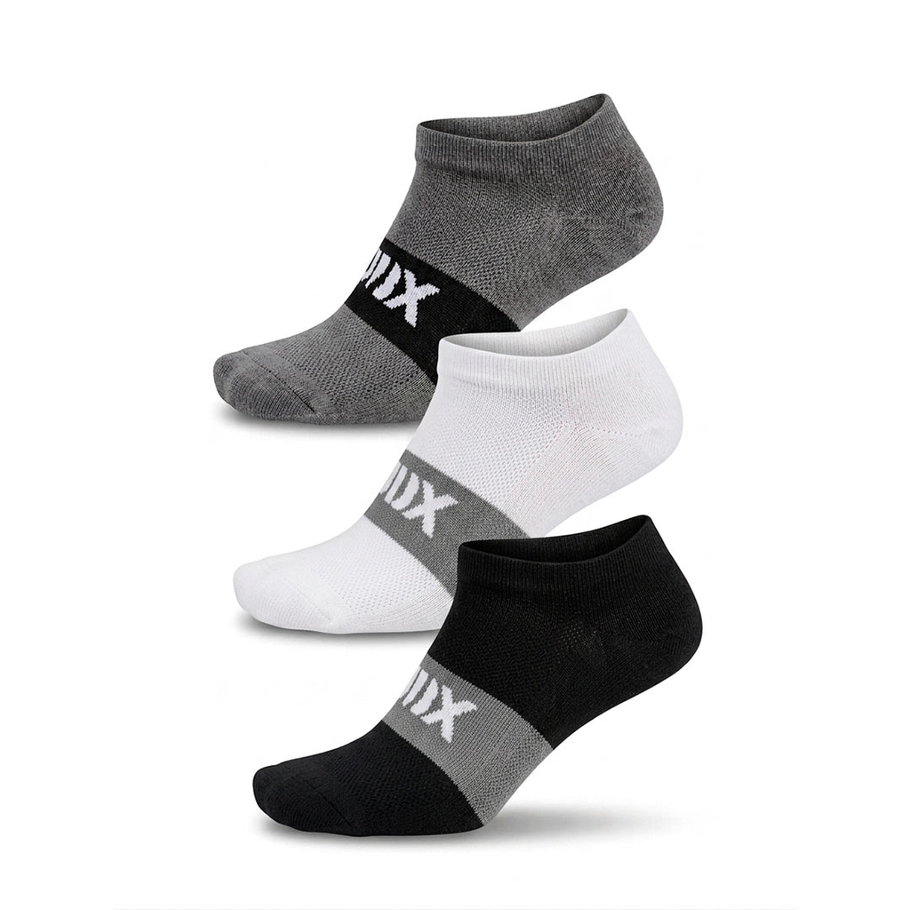[2026.1.18] MEDIA UBX CYCLING INVISIBLE 3PACK NEGRO/BLANCO/GRIS