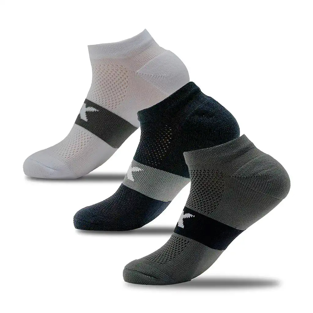 [2022132] MEDIA UBX INVISIBLE 3 PACK SURTIDO GRIS UNISEX