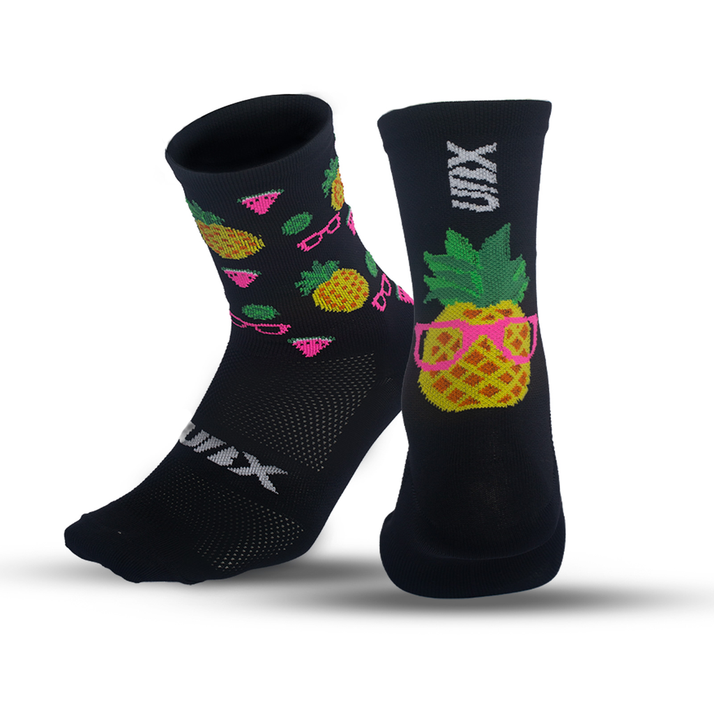 [2024.2.17] MEDIAS UBX CYCLING FRUT PONCH NEGRO/AMARILLO