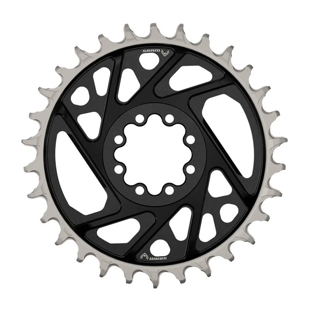 [116218054009] PLATO SPZ CHAIN RING T-TYPE 36T DIRECT MOUNT 3MM OFFSET EAGLE BLACK