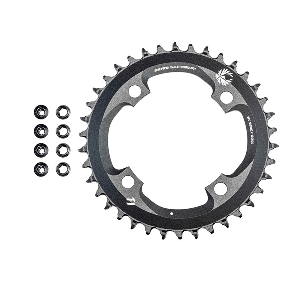 [S221400002] PLATO SPZ EAGLE CHAINRING SRAM 38T 104BCD AL EMTB W/BOLTS0.6218.011.008