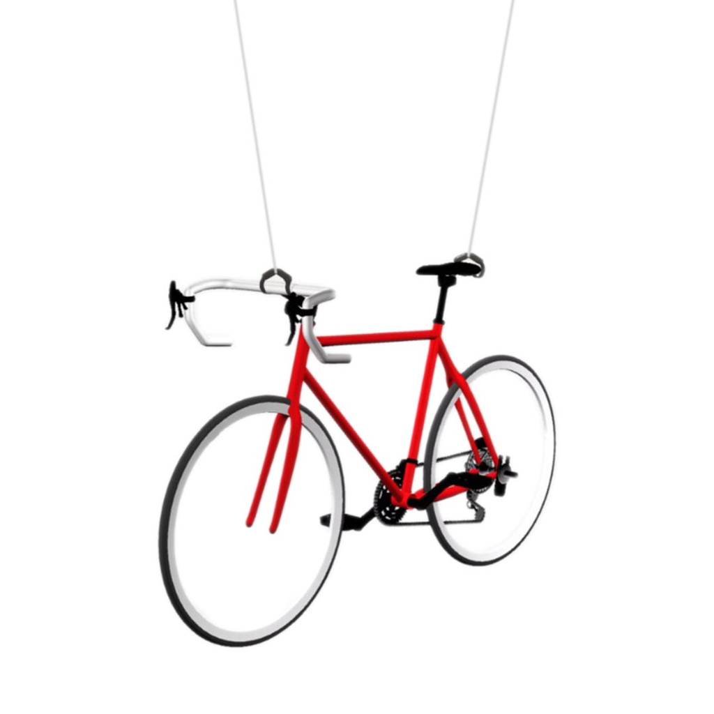 [7601-3850] PORTA BICICLETA SPZ BIKE & FRAME DISPLAYS BLACK
