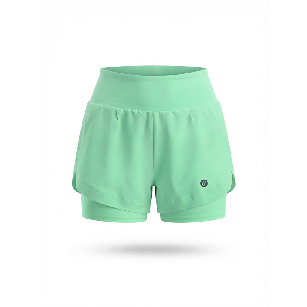 [SHOHUOBUT03-L] SHORT UBX FITNESS BUTTERFLY VERDE (L)