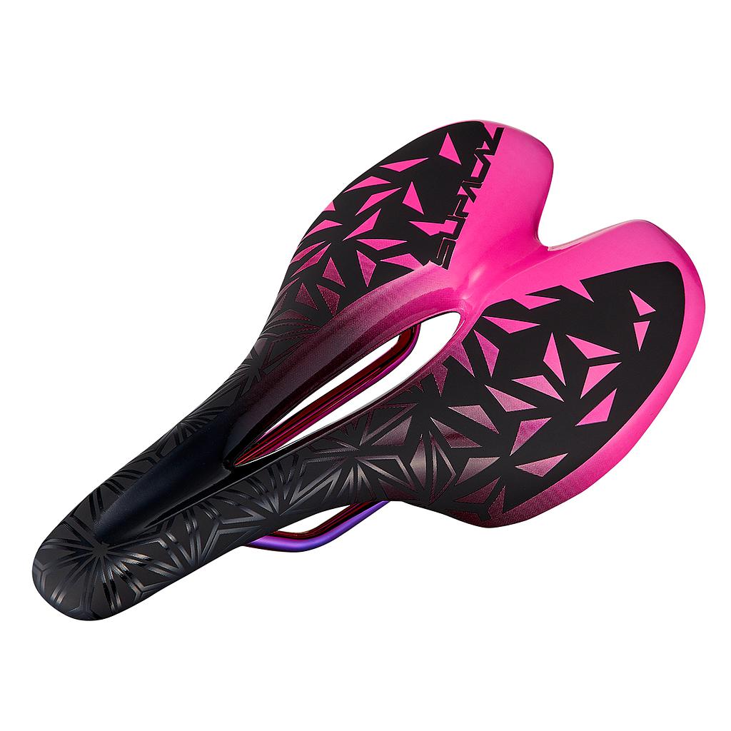 [SD-27GTW] SILLIN SUPACAZ SADDLE MM IGNITE TI PINK / NEON