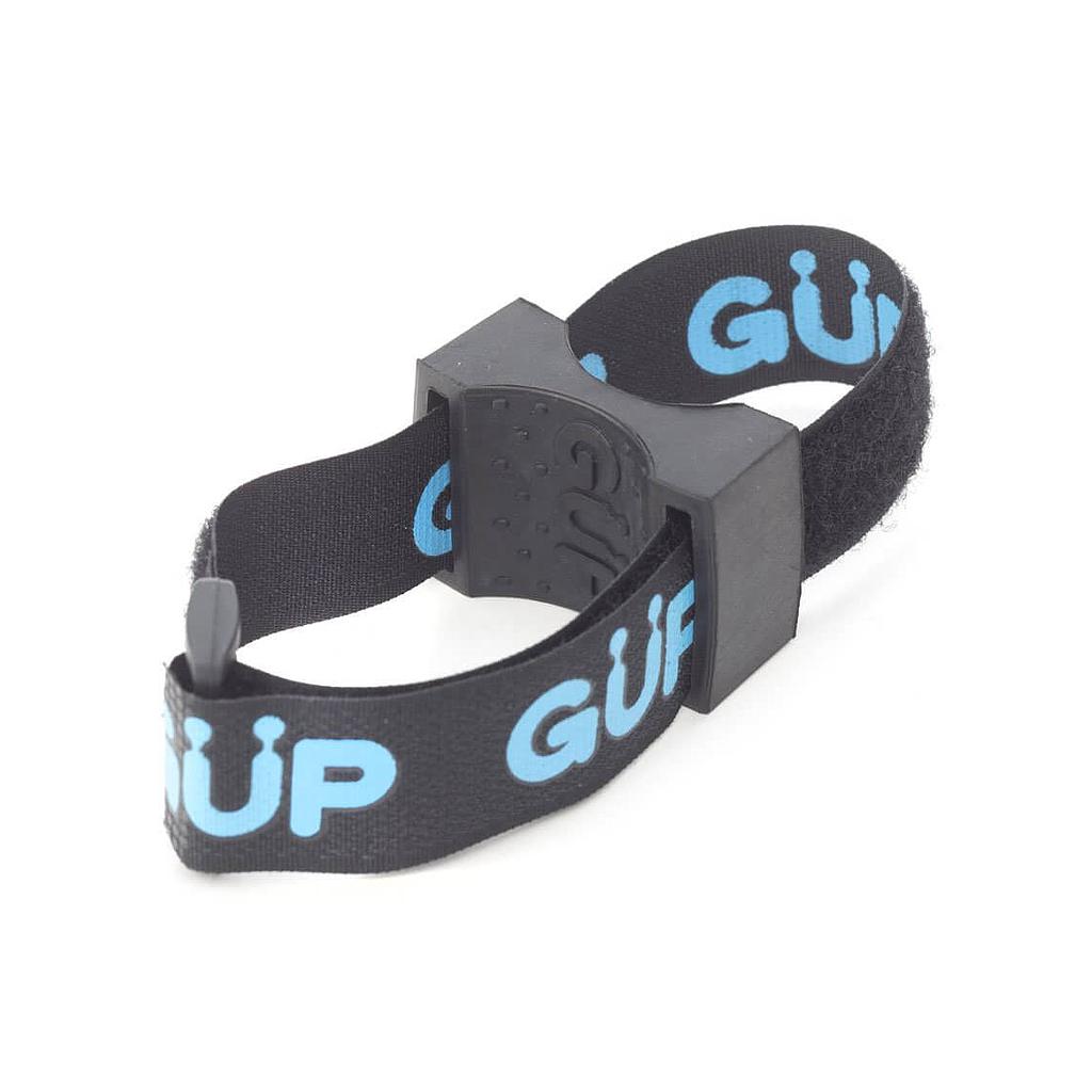 [303028] SOPORTE GUP VELCRO/SILICON P/INFLADOR CICLOCOMPUTADOR BLACK