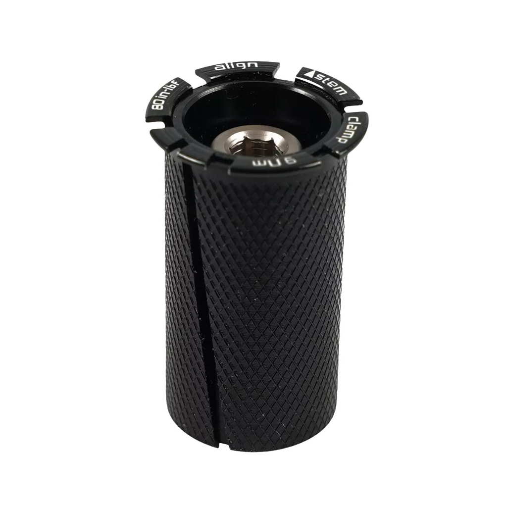 [06214-2010] SUJETADOR SPZ CARBON STEERER TUBE PLUG BLACK