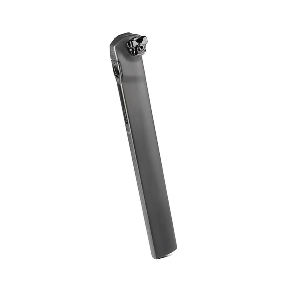 [28119-3312] TIJA SPZ MY19 SW VENGE SEATPOST, CARBON, 390MM LENGTH, 20MM OFFSET, SINGLE BOLT 7X7 CLAMP, INCLUDES 7X9 SATIN/CARBON