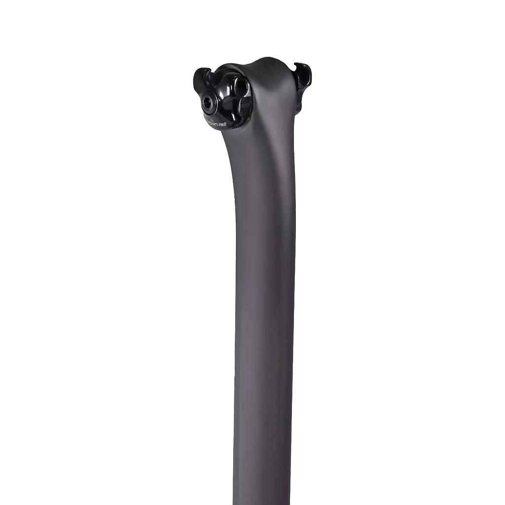 [S184900004] TIJA SPZ TARMAC STP MY18 SW CARBON SEATPOST 320 MM DEG SETBACK, W/7*9 CLAMP FOR CARBON RAIL BLACK