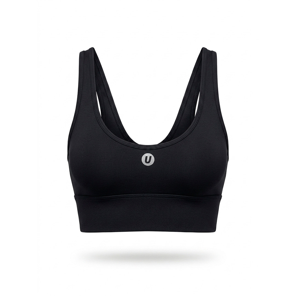 [TOPHUSC01-M] TOP UBX FITNESS SCOOP NECK NEGRO