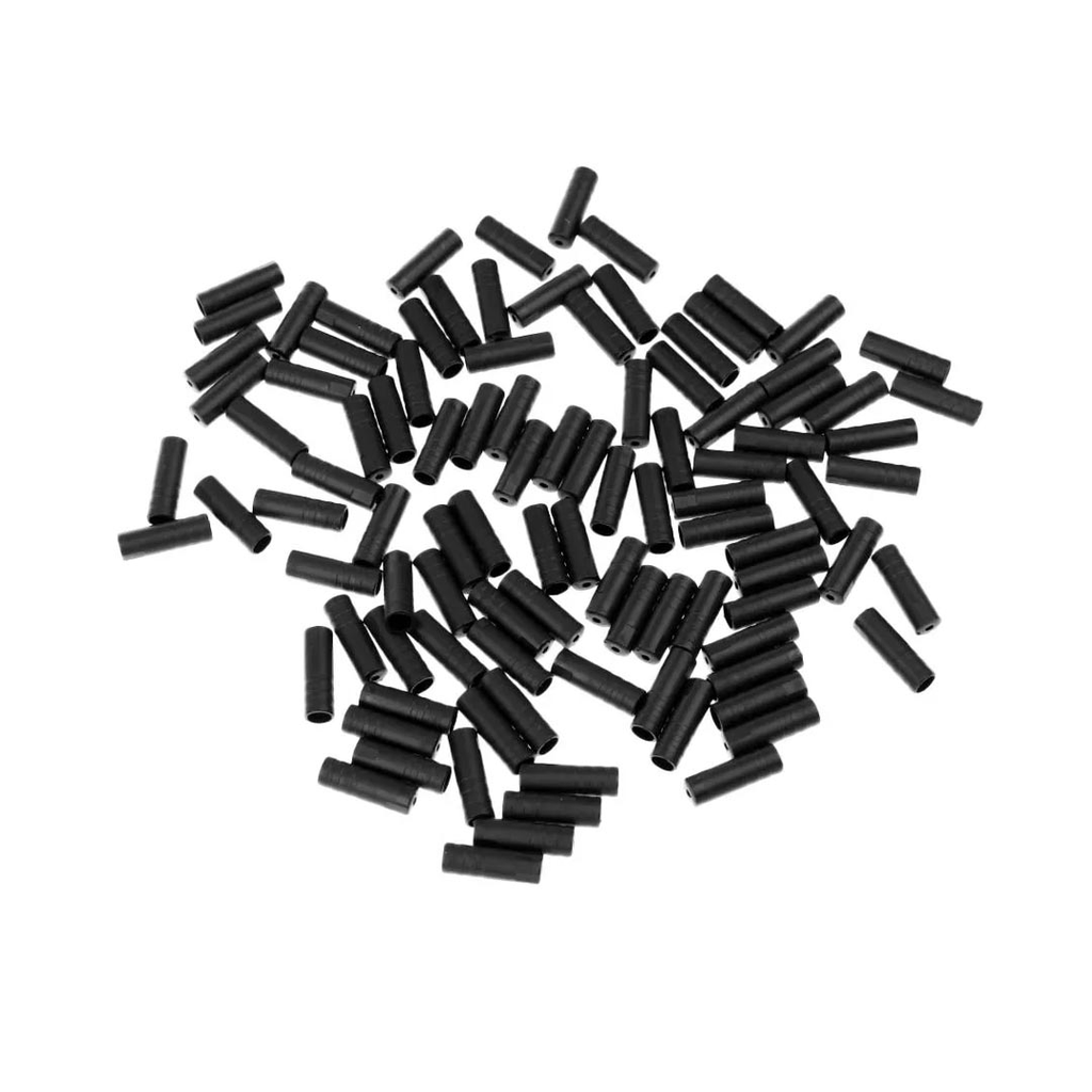 [STOP02] TOPE DE CABLE SHIMANO DE GUAYA NEGRO ALUMINIO BLACK