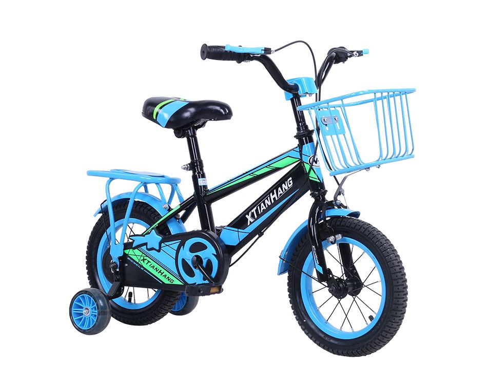 [XTH-ZYB-12BL] BICICLETA XTH PORTABLE SADDLE 12" BICIC CICLISMO BLUE