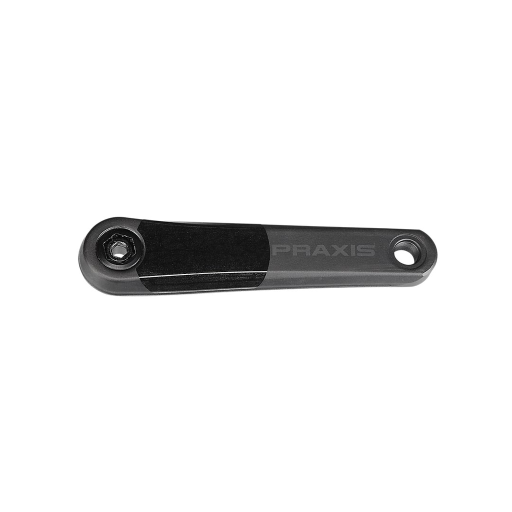[S211600021] BIELA SPZ LEVO CRK TURBO, BROSE ISIS SPLINE (G2), 160MM, NON-DRIVE SIDE ARM, CARBON, PRAXIS