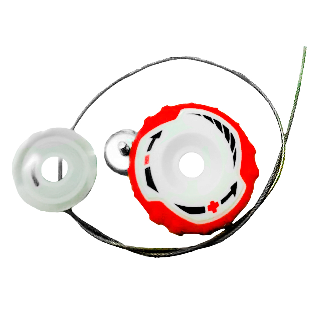 [S125400020D] BOA SPZ S1-M LEFT UPPER DIAL W/LAC RED/WHT DRY