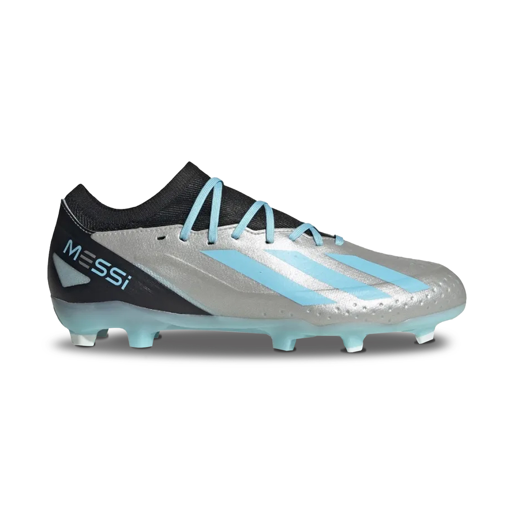 GUAYO FUTBOL ADIDAS X CRAZYFAST MESSI 3 GRY/BLU