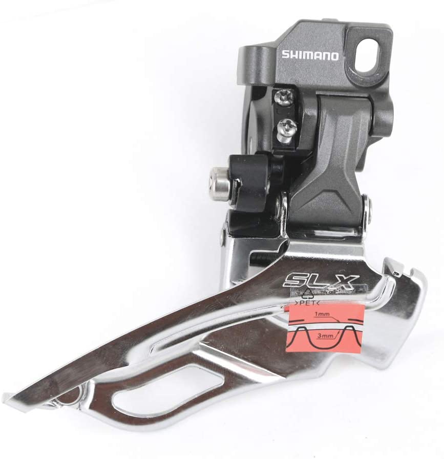 [IFDM661D6] CAMBIO SHIMANO SLX DIRECT MOUNT FD-M661-D SIL/BLACK