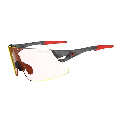 [1820302830] LENTE TIFOSI RAIL XC TECH MONTURA SATIN VAPOR LENTE CLARION RED